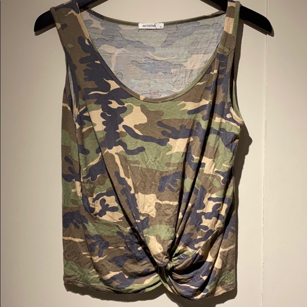 Camo tank top